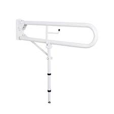 BARRA DE BAÑO CON PATA DE ACERO INOXIDABLE