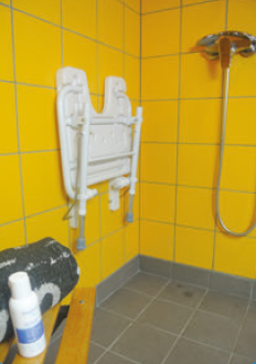 ASIENTO DE DUCHA ABATIBLE MAYOTTE