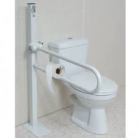 BARRA DE BAÑO ABATIBLE SOBRE COLUMNA FIDJI