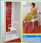SILLA DE DUCHA PLEGABLE TOBAGO